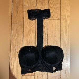 La Senza bralette with choker combo black size small